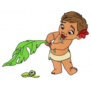 Moana embroidery design - Embroidery Design
