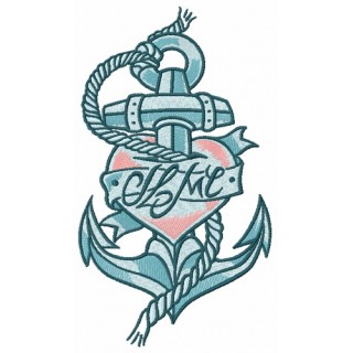 Anchor 11 embroidery design - Embroidery Design