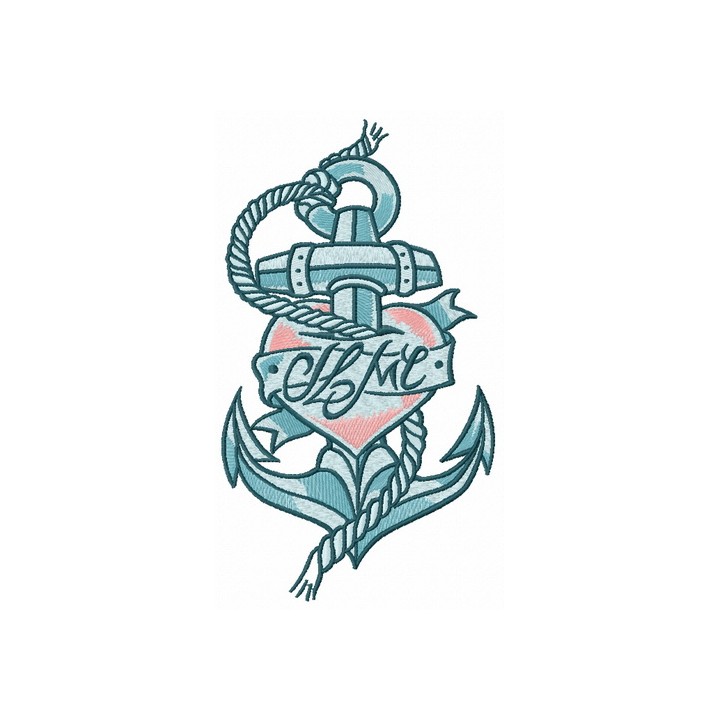 Anchor 11 embroidery design - Embroidery Design