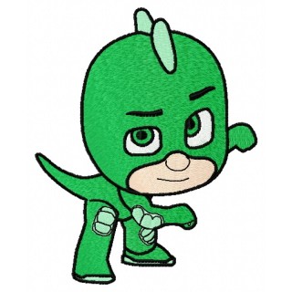 Gekko embroidery design - Embroidery Design