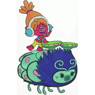 DJ Suki embroidery design - Embroidery Design