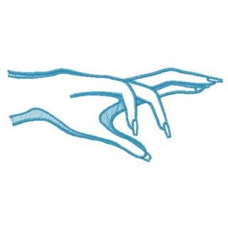 Woman's hand embroidery design - Embroidery Design