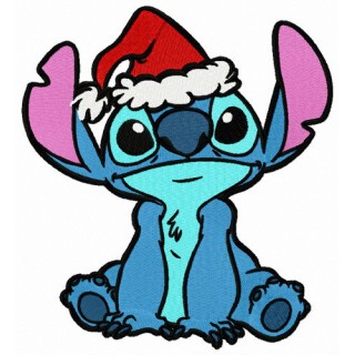 Stitch and Christmas Eve embroidery design - Embroidery Design