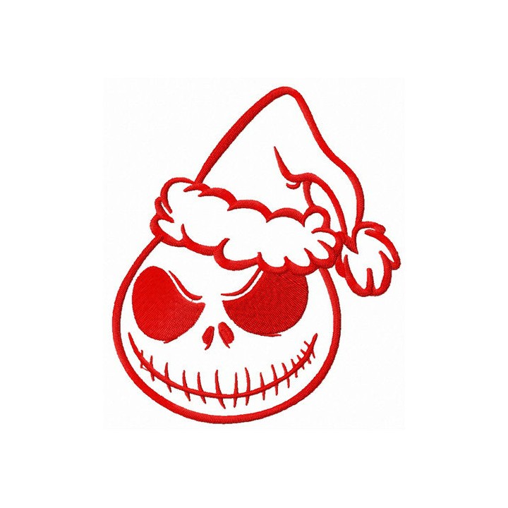 X-mas Jack embroidery design - Embroidery Design