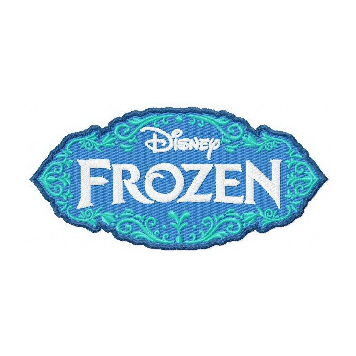 Frozen logo embroidery design - Embroidery Design