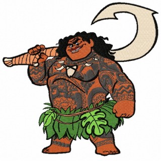 Maui embroidery design - Embroidery Design