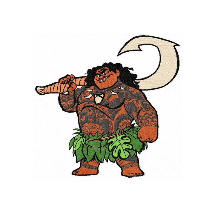 Maui embroidery design - Embroidery Design