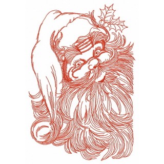 Santa Claus 3 embroidery design - Embroidery Design