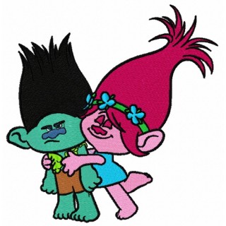 Princess Poppy and Branch embroidery design - Embroidery Design