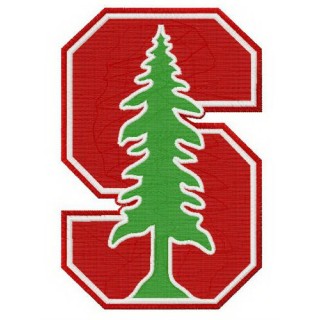 Stanford Cardinal logo embroidery design - Embroidery Design