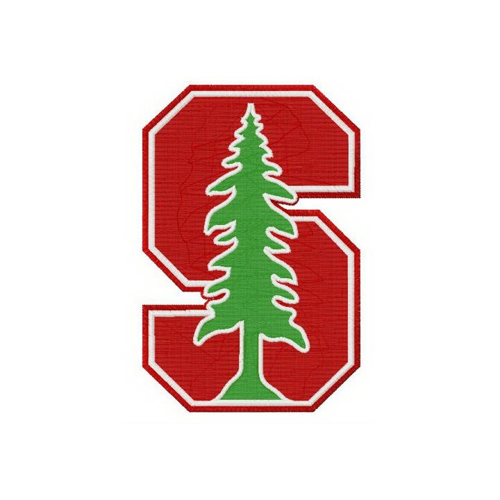 Stanford Cardinal logo embroidery design - Embroidery Design