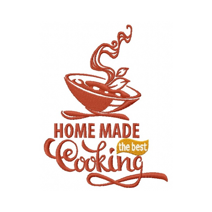 Cooking 2 embroidery design - Embroidery Design