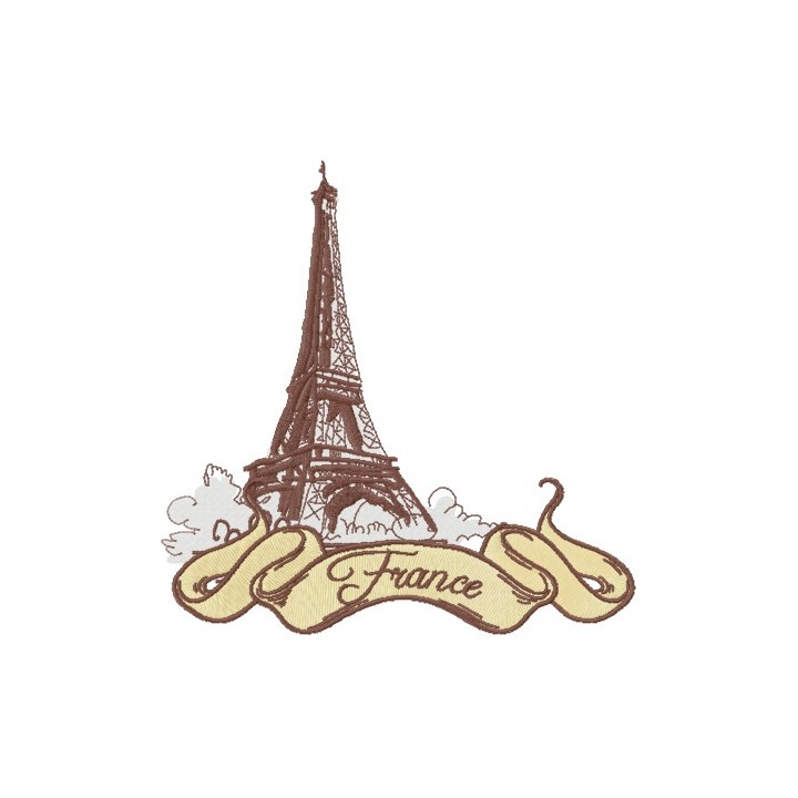 France 2 embroidery design - Embroidery Design