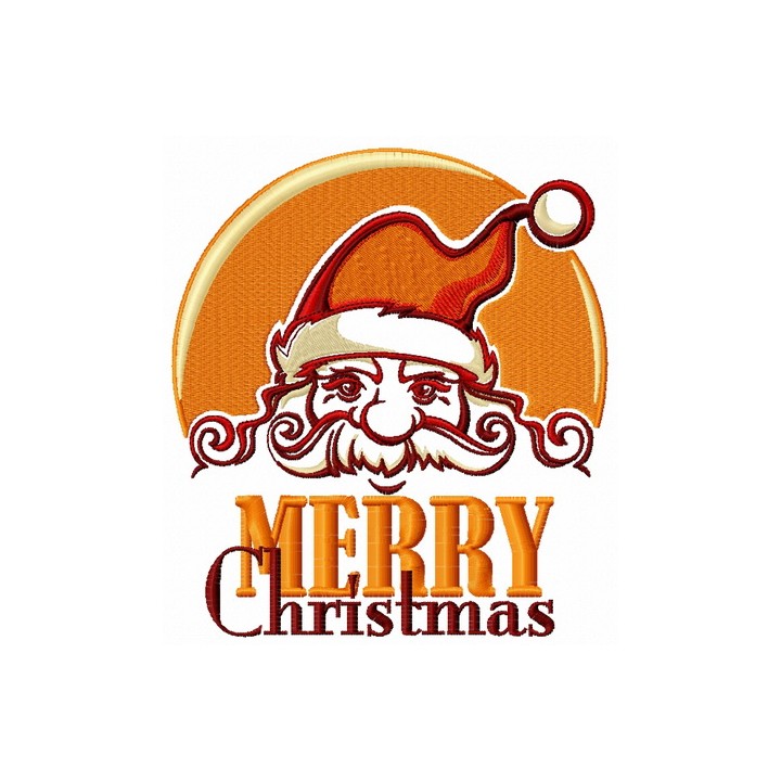 Merry Christmas 5 embroidery design - Embroidery Design