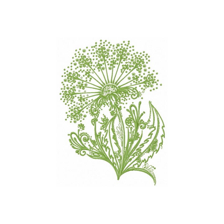 Dandelion 3 embroidery design - Embroidery Design