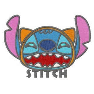 Stitch the bat embroidery design - Embroidery Design