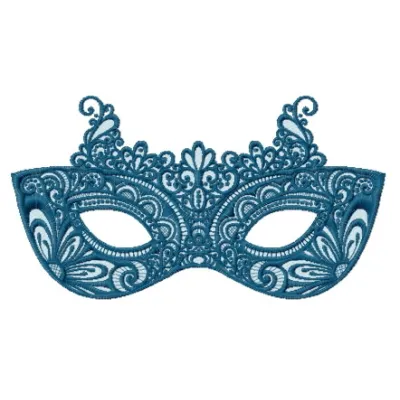 Preview of the Mask 8 embroidery design, showcasing intricate stitching patterns for creative mask making.