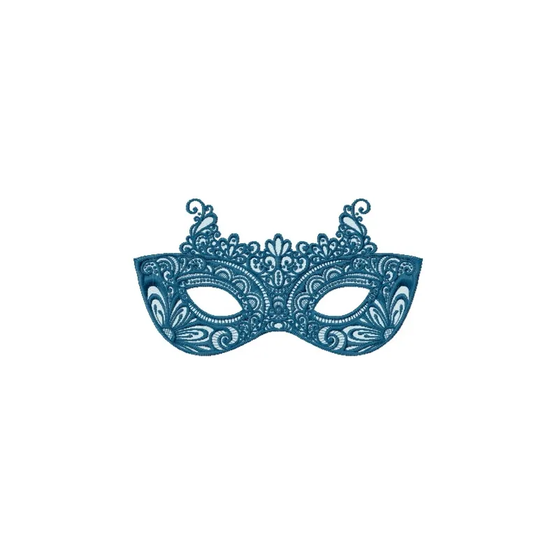 Preview of the Mask 8 embroidery design, showcasing intricate stitching patterns for creative mask making.
