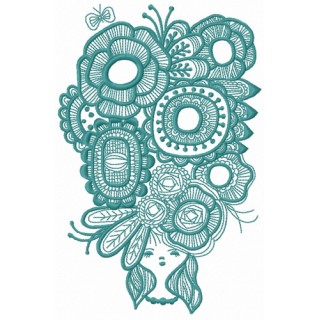 Beehive 2 embroidery design - Embroidery Design