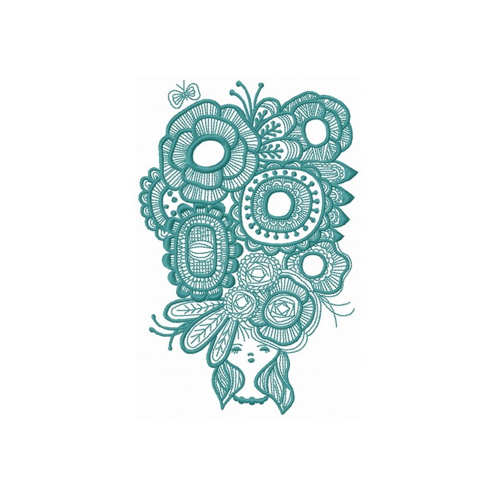 Beehive 2 embroidery design - Embroidery Design