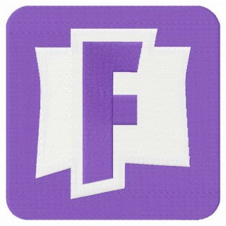 Fortnite alternative logo embroidery design - Embroidery Design