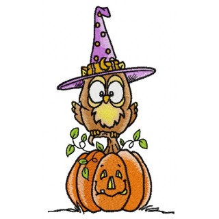 Haunted Harvest embroidery design - Embroidery Design