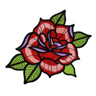 Rose 6 embroidery design - Embroidery Design