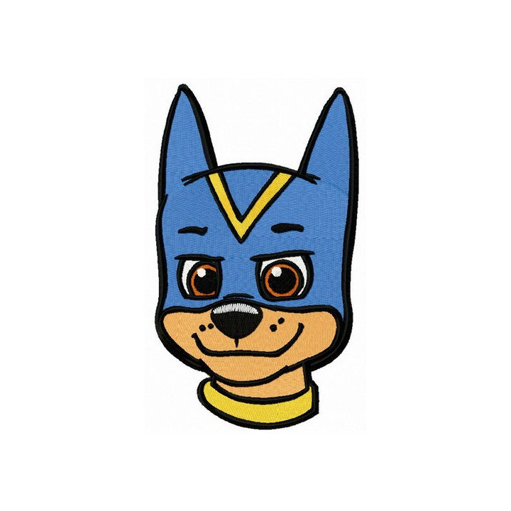 Super Chase muzzle embroidery design - Embroidery Design