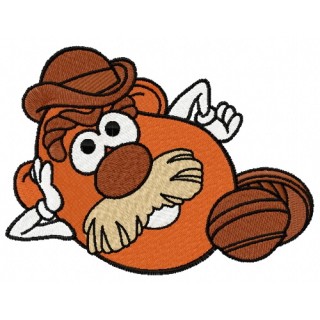Mr. Potato Head 2 embroidery design - Embroidery Design