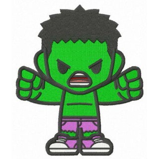 Teen Hulk embroidery design - Embroidery Design