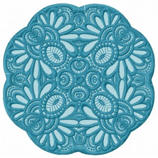 Lace doily 12 embroidery design - Embroidery Design