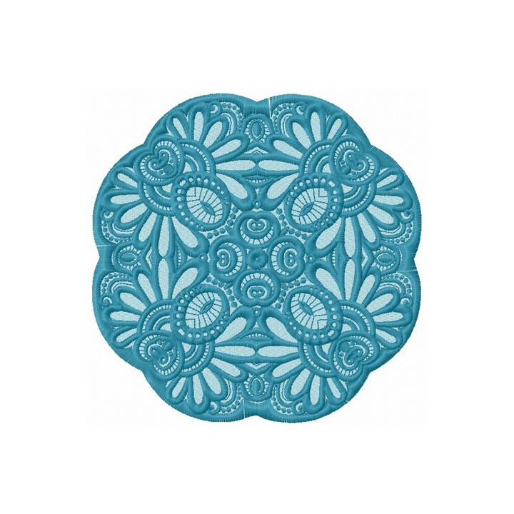 Lace doily 12 embroidery design - Embroidery Design