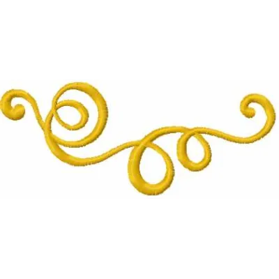 Gold decoration embroidery design featuring tribal symbols, perfect for embellishing various fabric items.