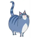 Chloe embroidery design from The Secret Life of Pets, showcasing a charming stitched motif for crafting projects.