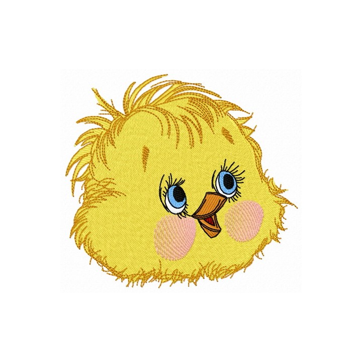 Curious chicken 4 embroidery design - Embroidery Design