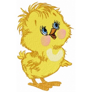 Curious chicken  3 embroidery design - Embroidery Design