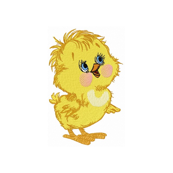 Curious chicken  3 embroidery design - Embroidery Design