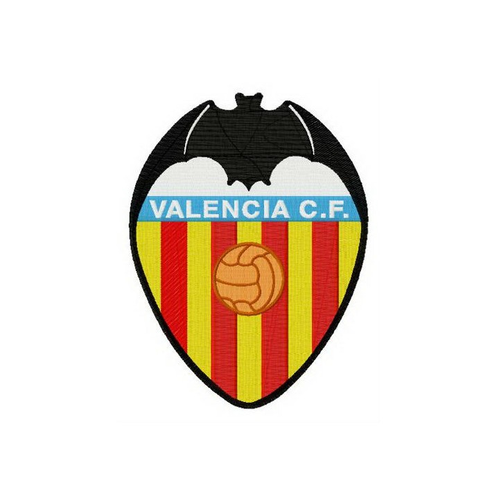 Valencia CF logo embroidery design - Embroidery Design