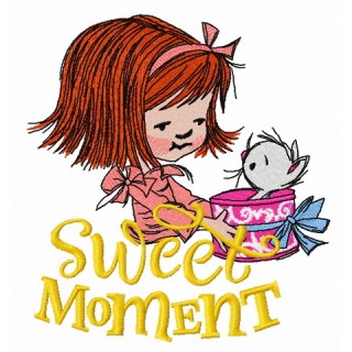 Girl's presents 4 embroidery design - Embroidery Design