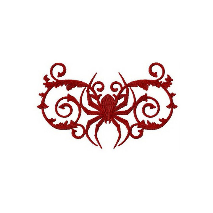 Exotic spider embroidery design - Embroidery Design