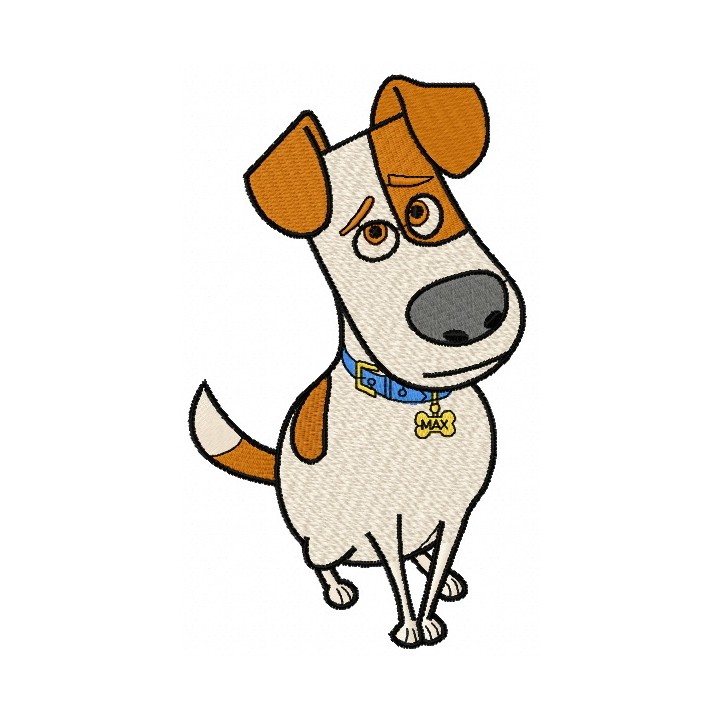 Sad Max embroidery design - Embroidery Design