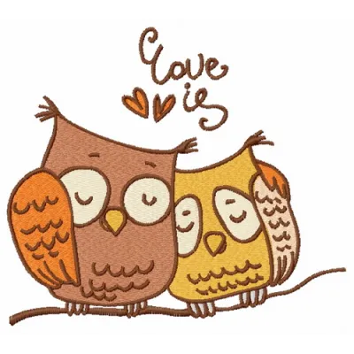 Sleepy owls embroidery design featuring adorable owl motifs, perfect for stitching on baby onesies or pillows.