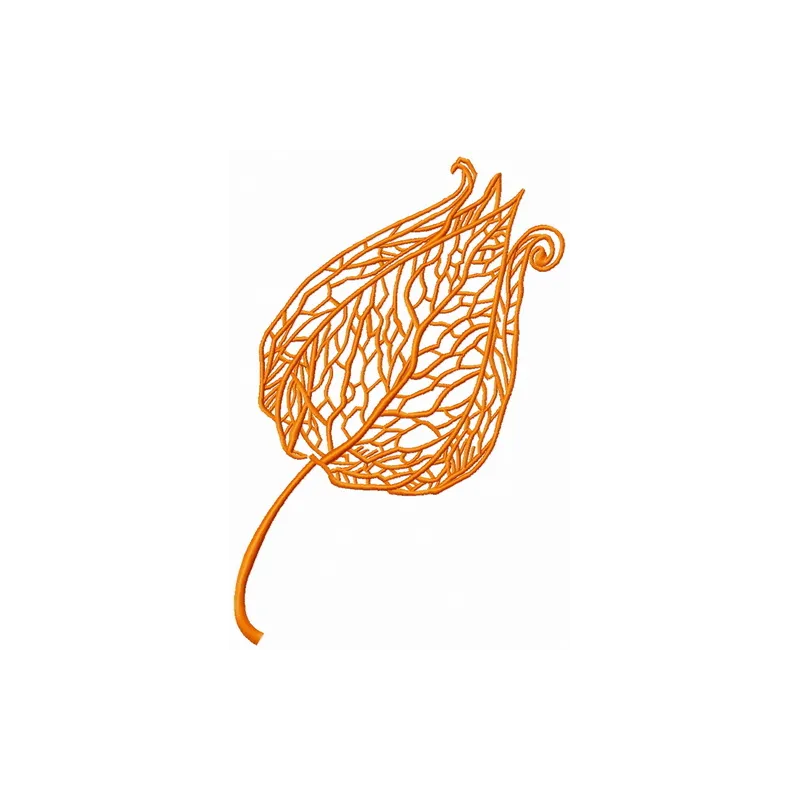 Physalis 4 embroidery design featuring intricate floral motifs, ideal for embellishing t-shirts and tote bags.