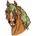 Preview of Steppe Horse 3 embroidery design featuring a majestic horse motif for stitching on various items.