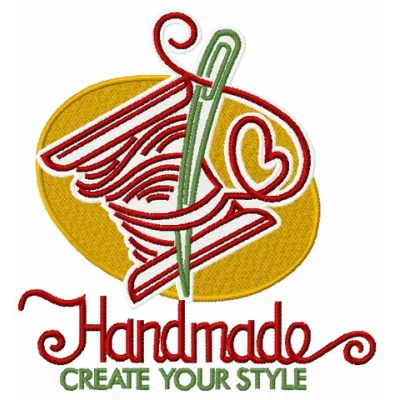 Preview of the Handmade Create Your Style 7 embroidery design featuring creative patterns for casual wear.