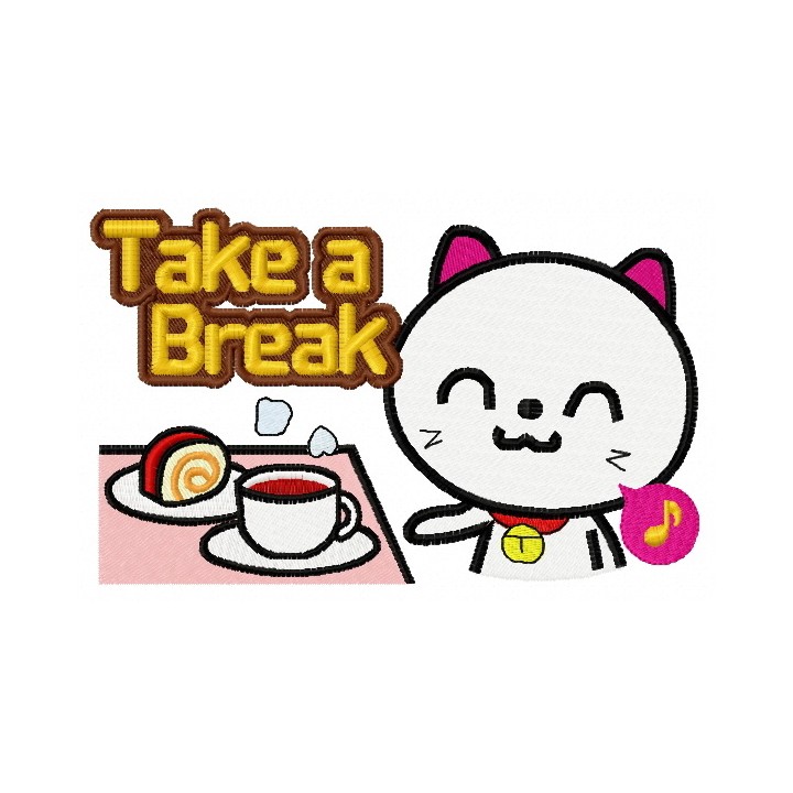 Take a brake embroidery design - Embroidery Design