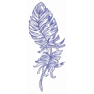 Feather 46 embroidery design - Embroidery Design