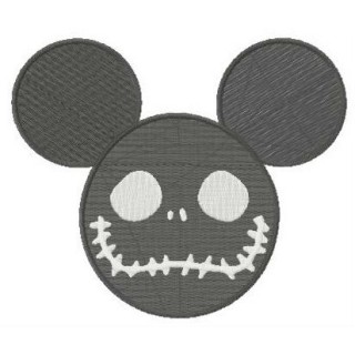 Mickey Mouse Halloween horror embroidery design - Embroidery Design
