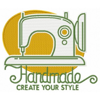 Handmade Create your style 5 embroidery design - Embroidery Design