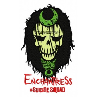 Suicide Squad Enchantress embroidery design - Embroidery Design